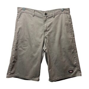 Dickies Men's Flat Front Shorts - Olive Gray
